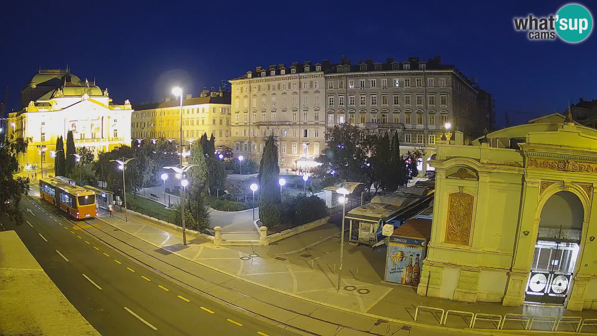 Reka – Park in Hrvaško narodno gledališče Ivana plemenitega Zajca