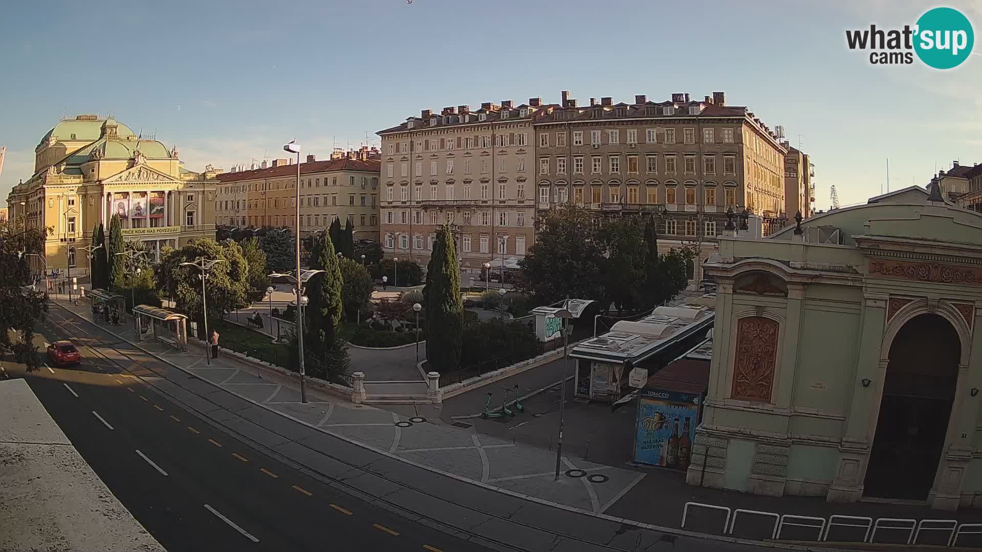 Reka – Park in Hrvaško narodno gledališče Ivana plemenitega Zajca