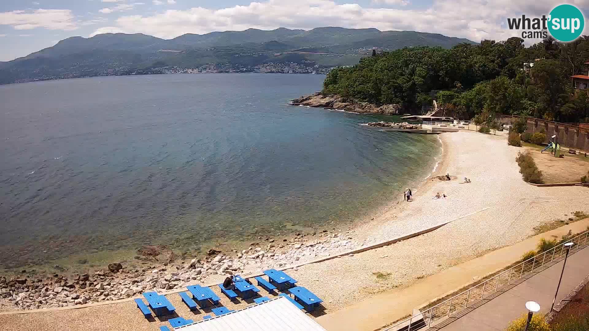 Rijeka Live webcam piscinas de playa Kantrida