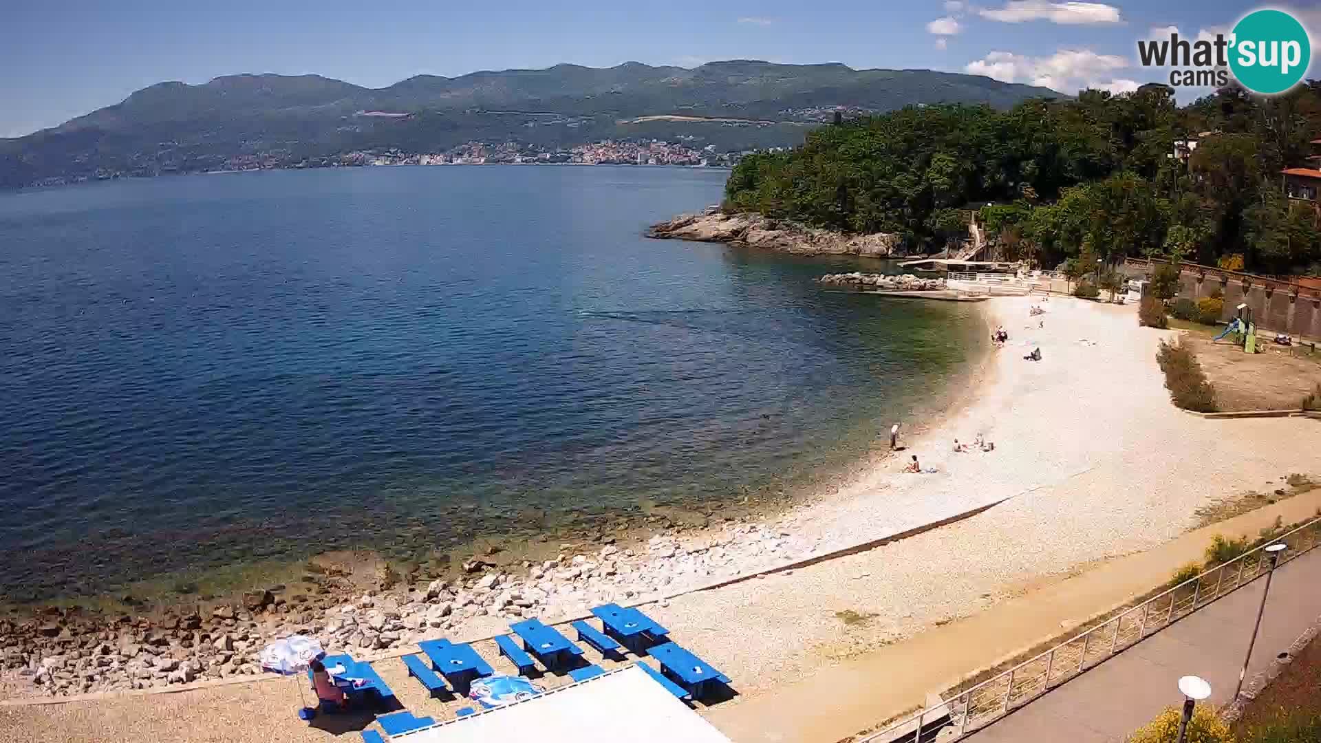 LIVE Webcam Rijeka beach Swimming pools Kantrida