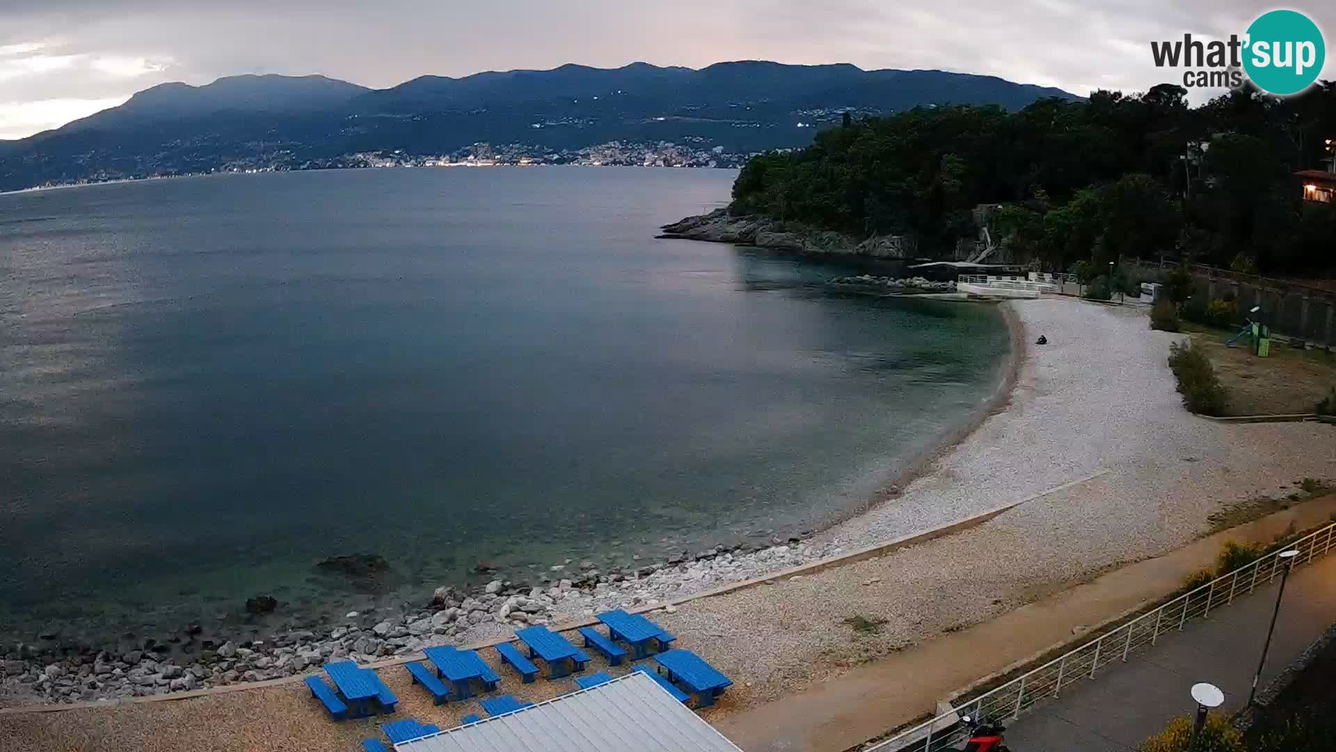 LIVE Webcam Fiume spiaggia piscine Kantrida