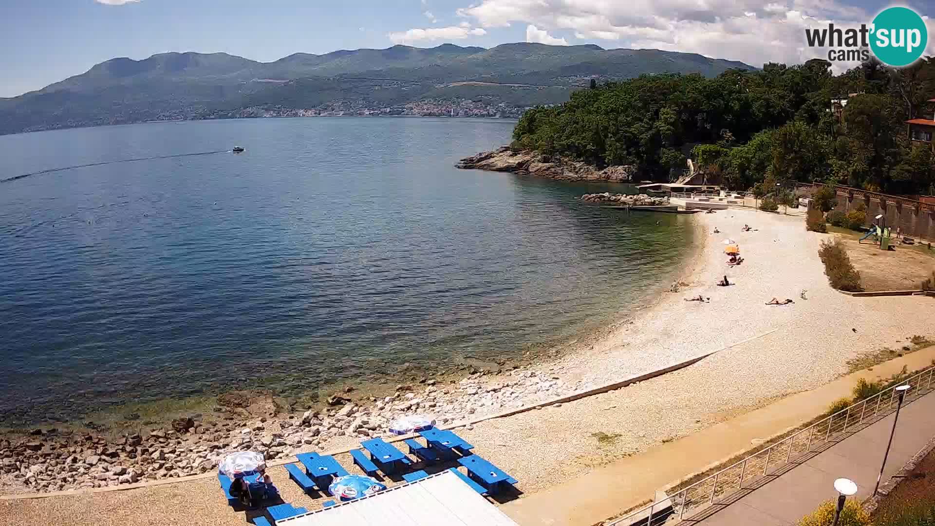 LIVE Webcam Rijeka beach Swimming pools Kantrida