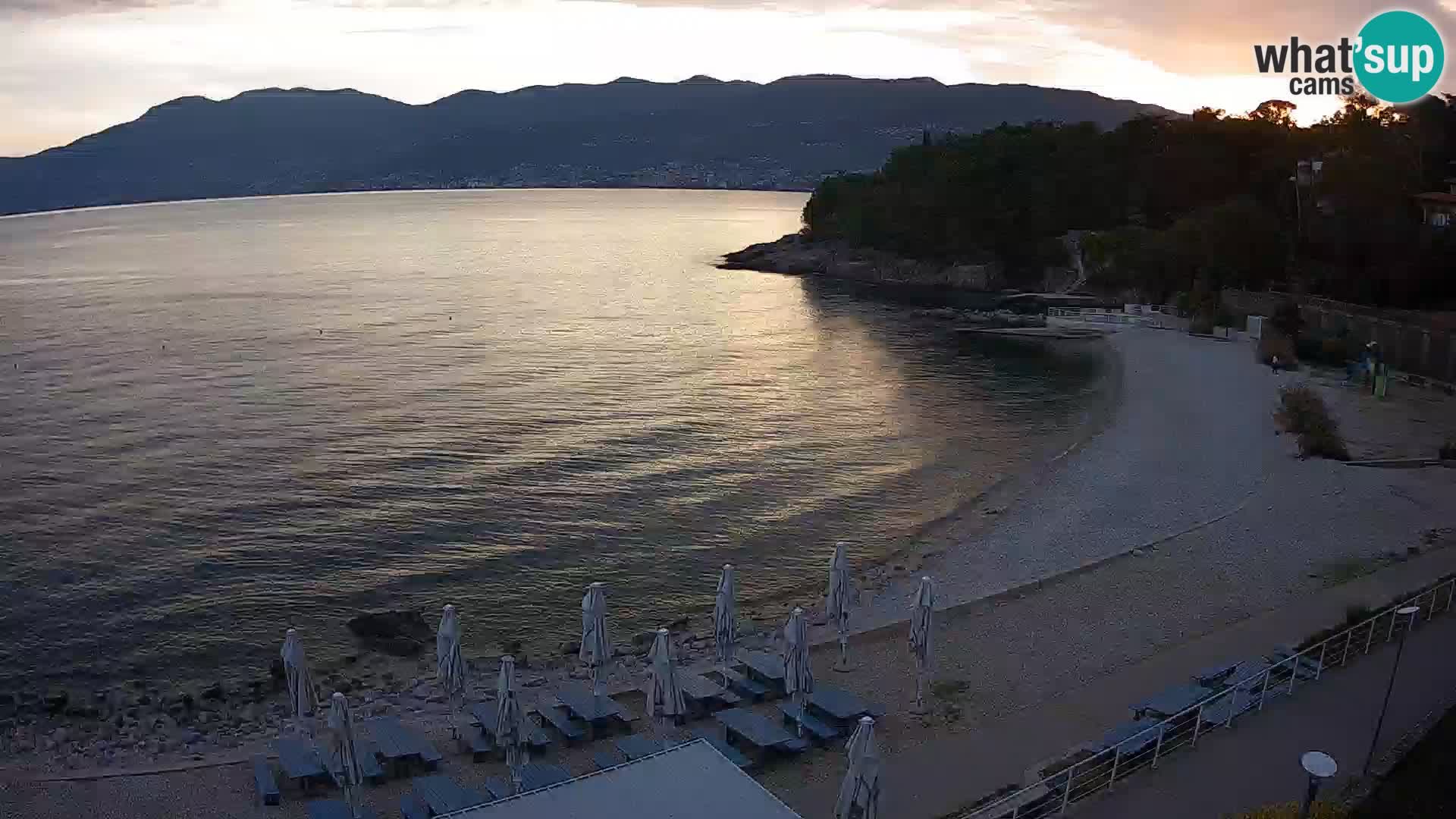 Rijeka Live webcam piscinas de playa Kantrida
