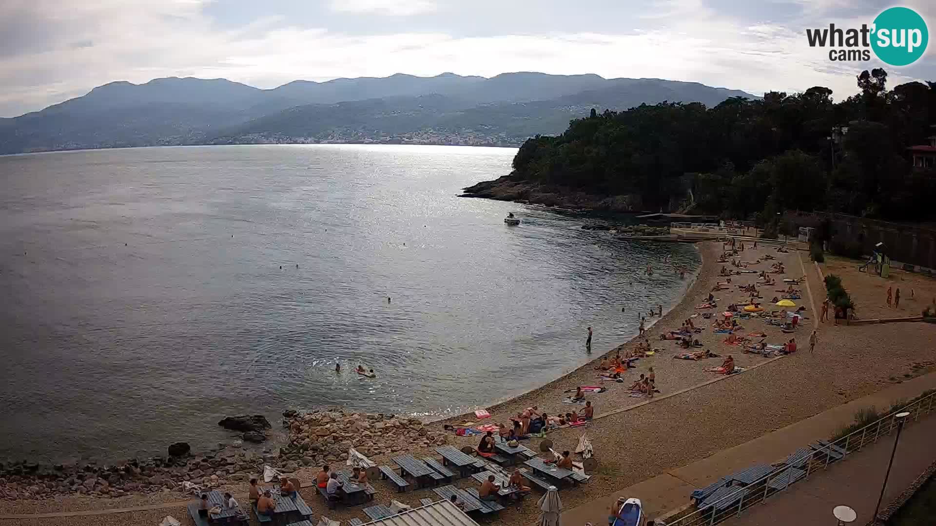 LIVE Webcam Fiume spiaggia piscine Kantrida