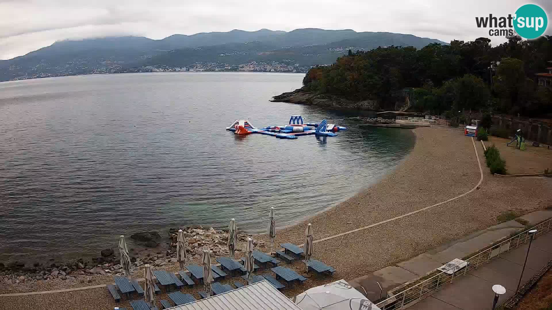 LIVE Webcam Fiume spiaggia piscine Kantrida