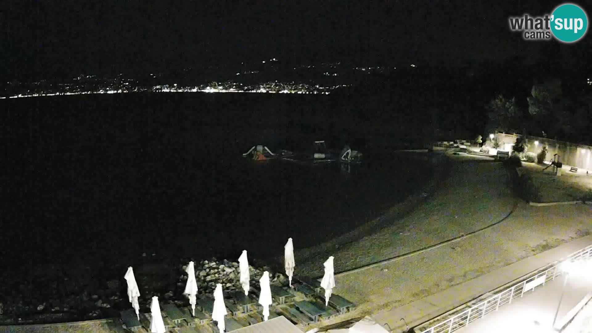 Reka Spletna kamera  plaža pri Bazenih Kantrida