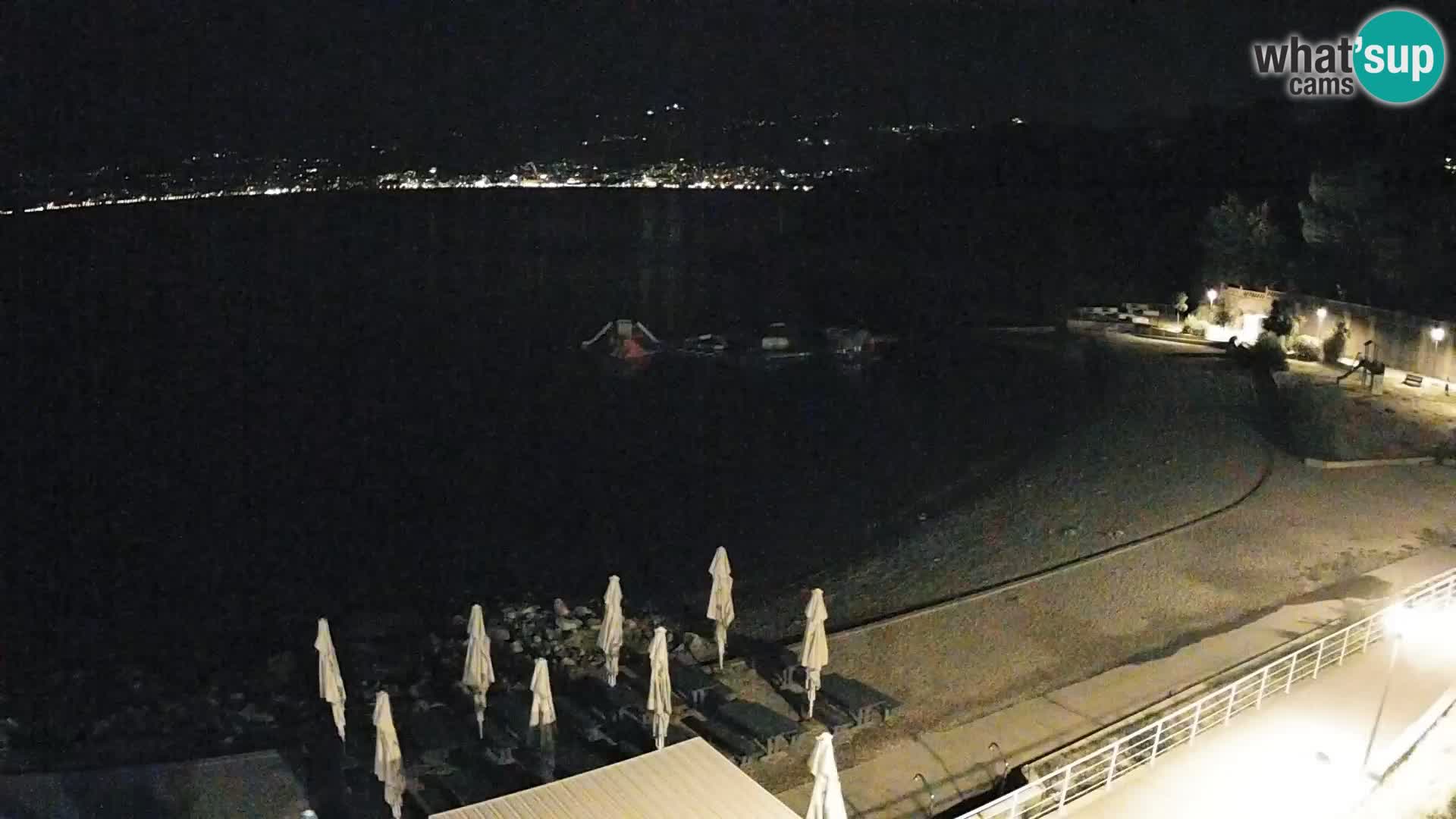 LIVE Webcam Rijeka beach Swimming pools Kantrida