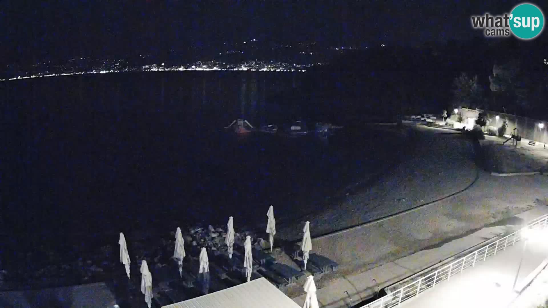 LIVE Webcam Rijeka beach Swimming pools Kantrida