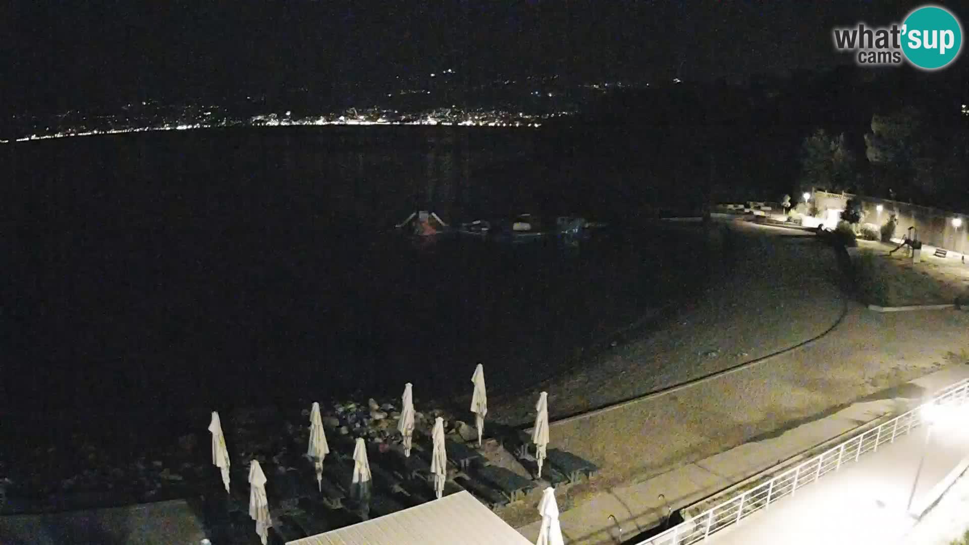 LIVE Webcam Rijeka beach Swimming pools Kantrida