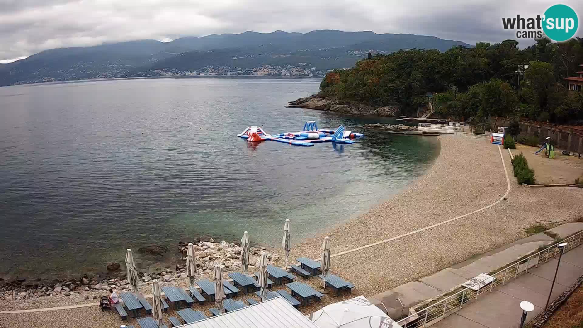 Rijeka Live webcam piscinas de playa Kantrida