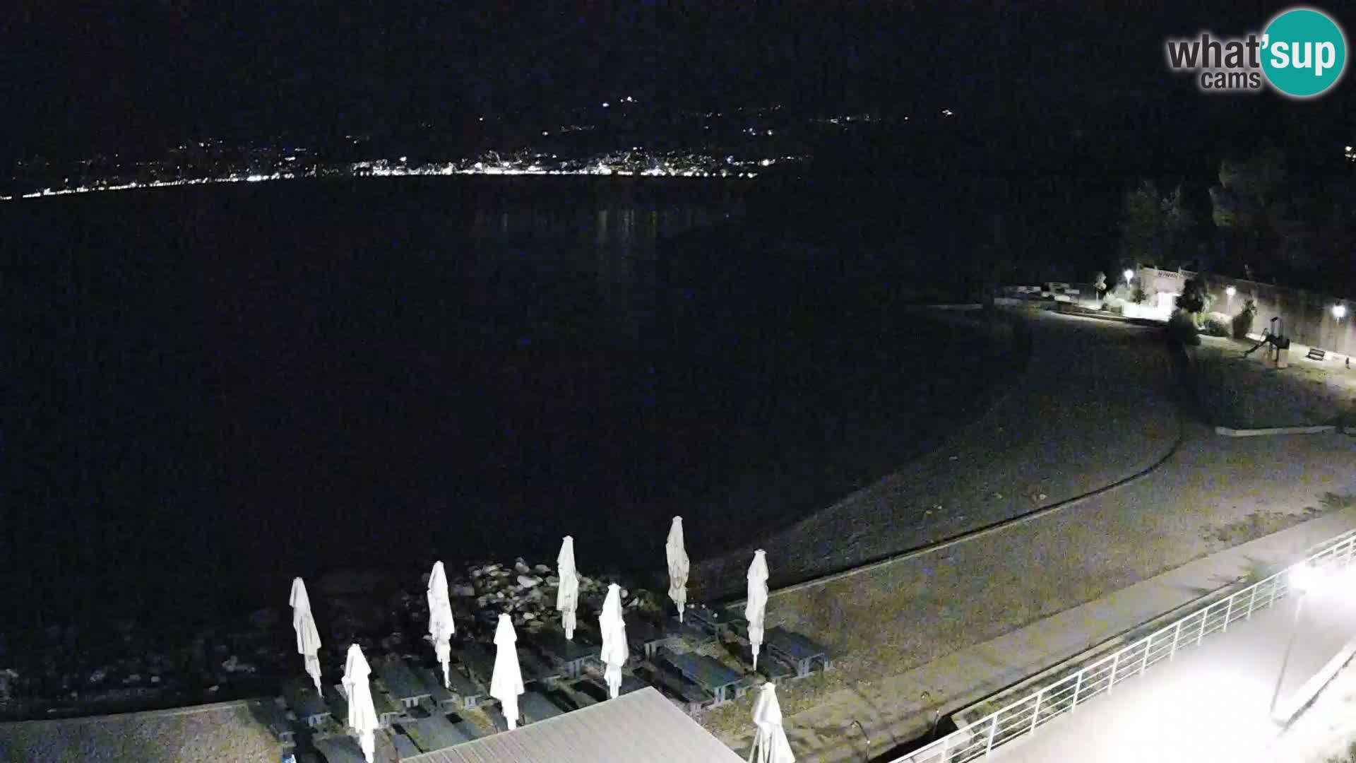 LIVE Webcam Fiume spiaggia piscine Kantrida