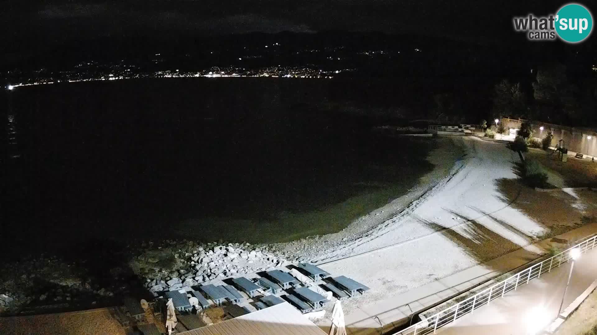 LIVE Webcam Fiume spiaggia piscine Kantrida