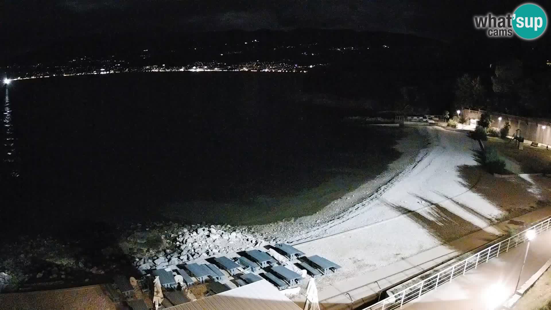 LIVE Webcam Rijeka beach Swimming pools Kantrida