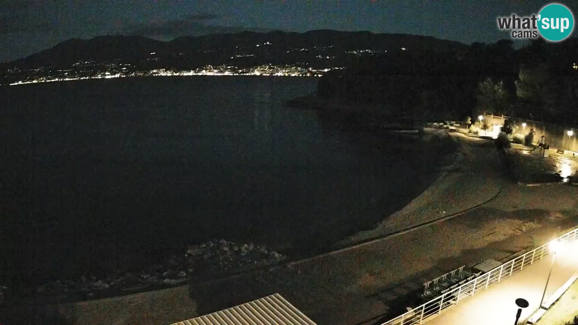 LIVE Webcam Fiume spiaggia piscine Kantrida