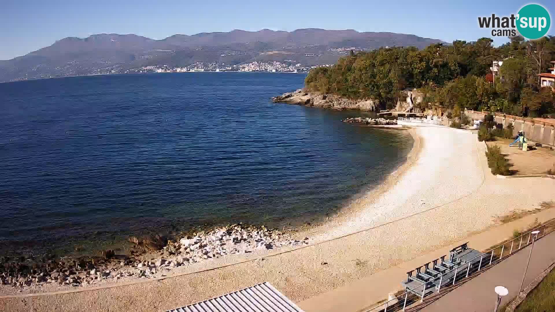 LIVE Webcam Fiume spiaggia piscine Kantrida