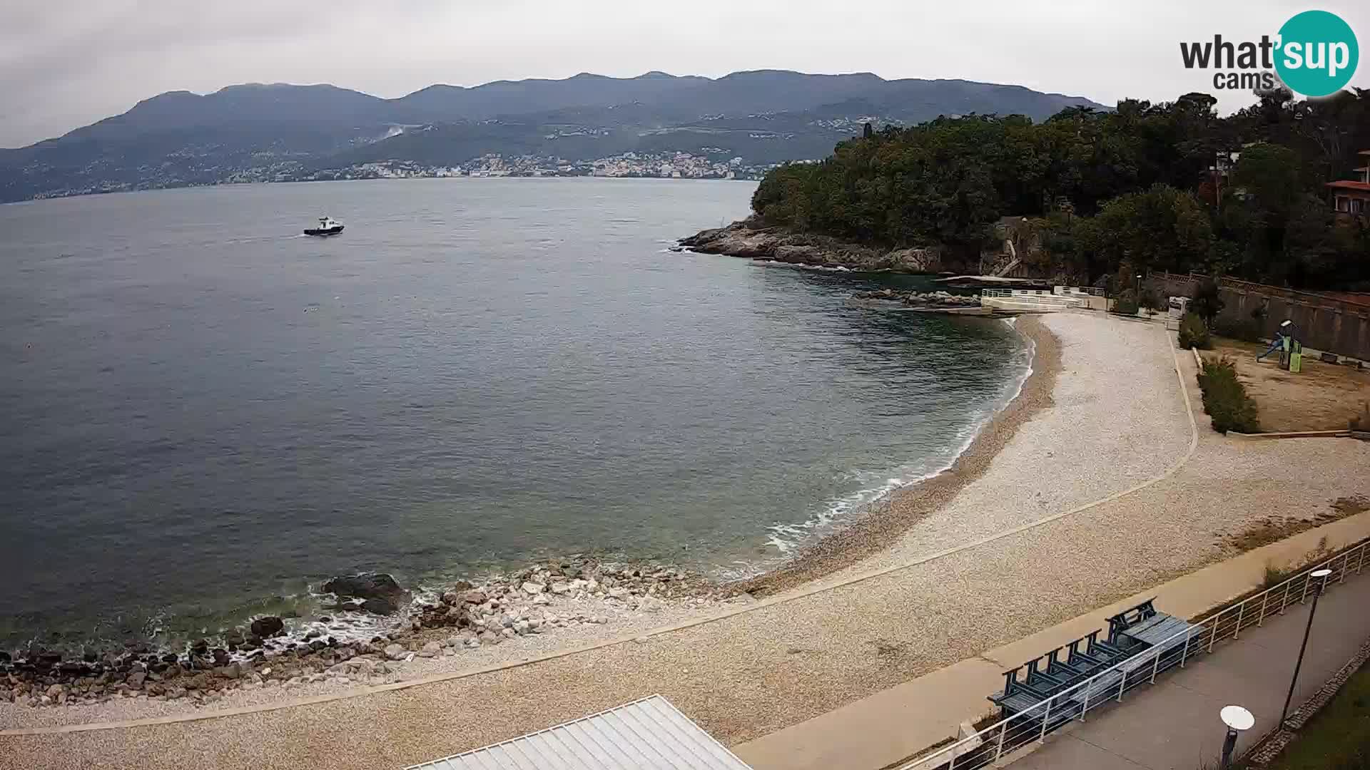 LIVE Webcam Fiume spiaggia piscine Kantrida