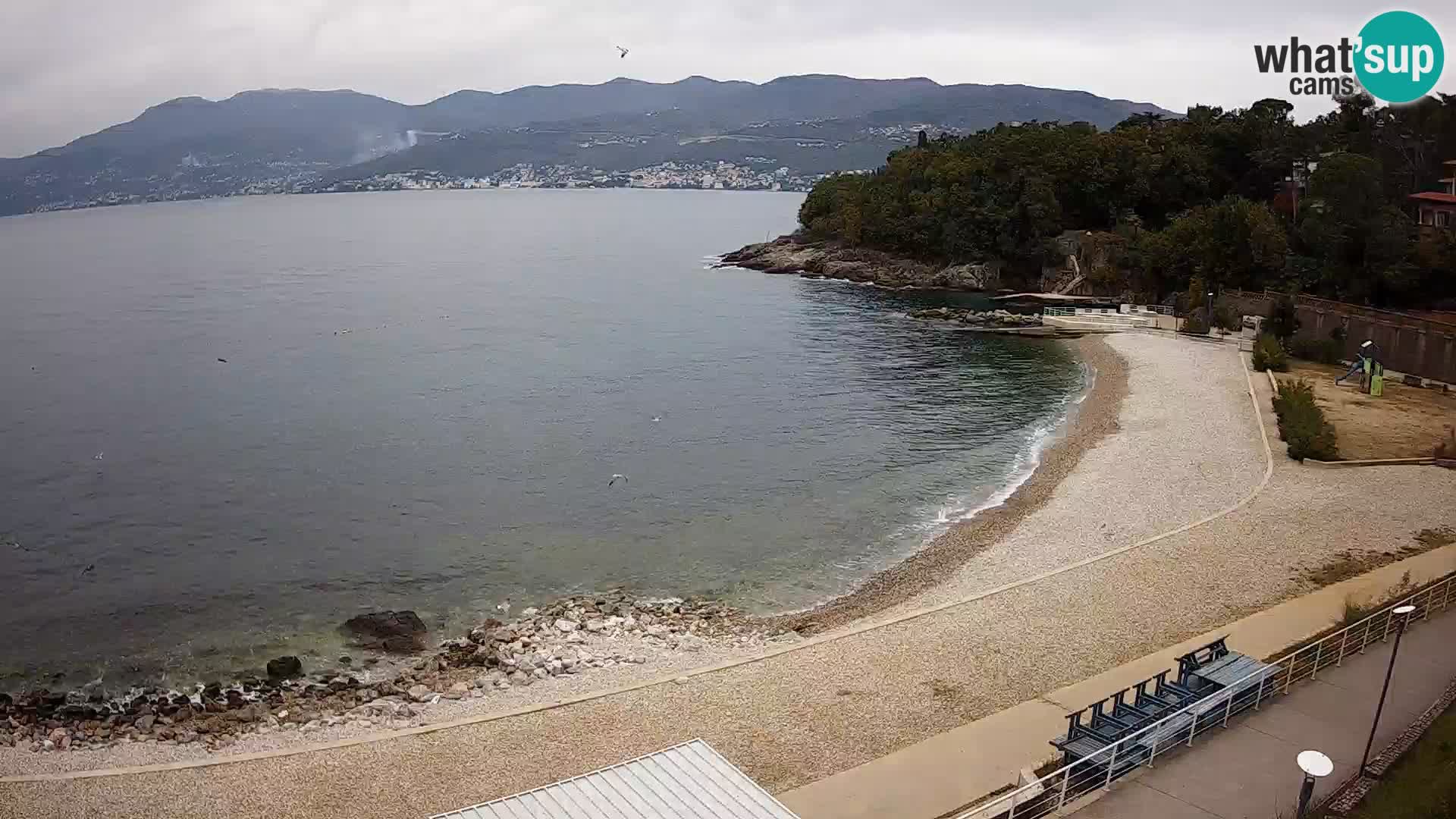 LIVE Webcam Fiume spiaggia piscine Kantrida