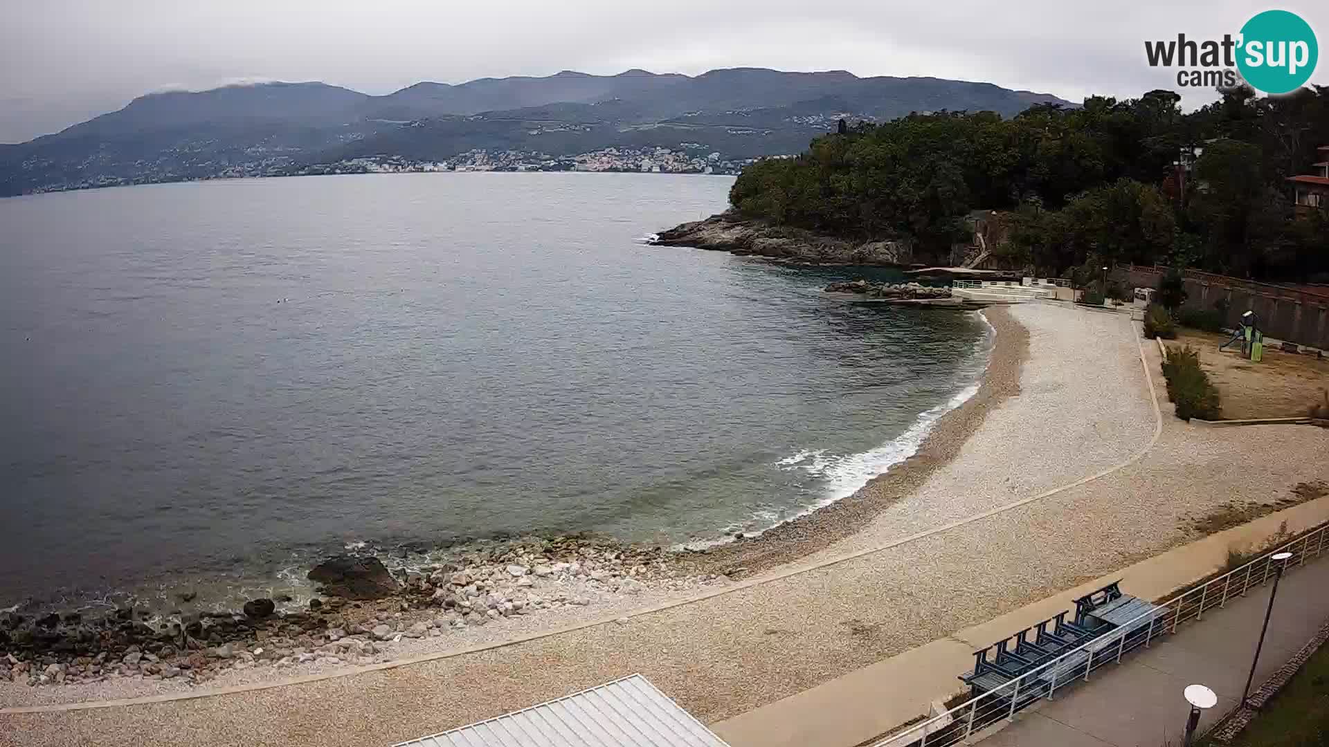 LIVE Webcam Fiume spiaggia piscine Kantrida