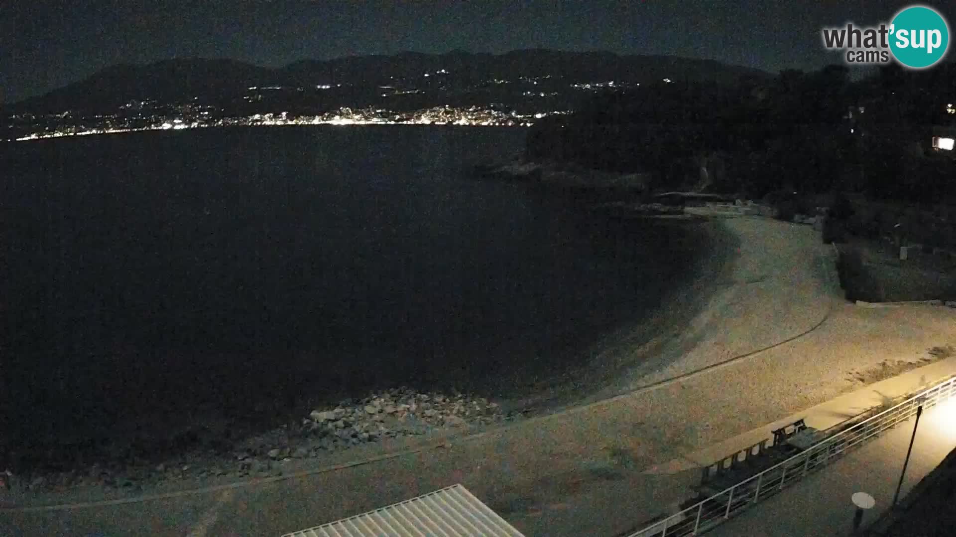 Rijeka web kamera plaža pri Bazenih Kantrida