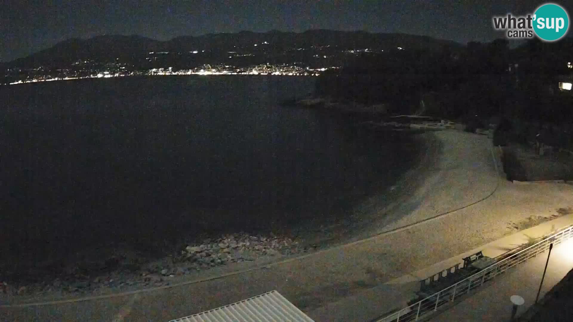 Reka Spletna kamera  plaža pri Bazenih Kantrida