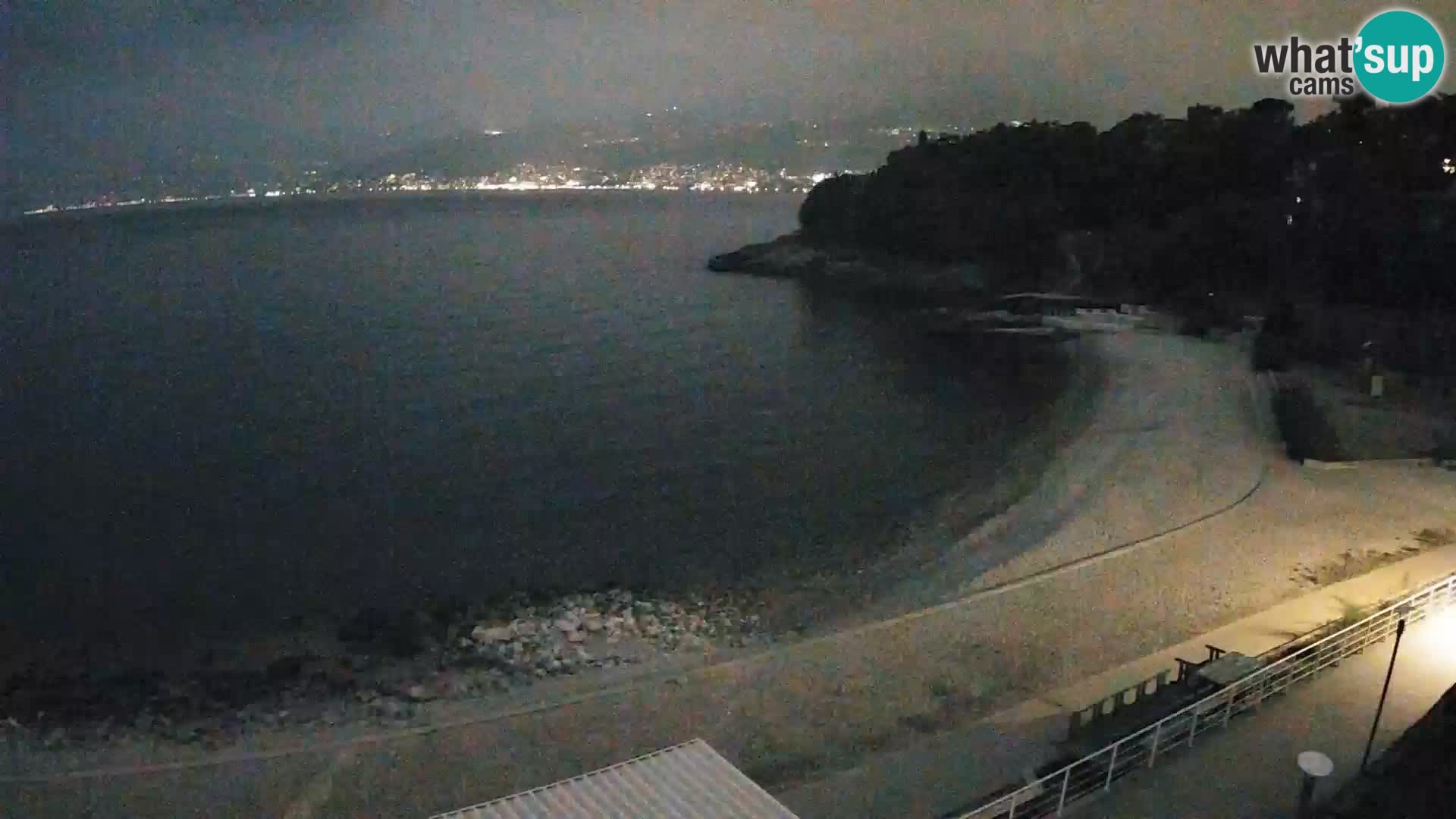 Reka Spletna kamera  plaža pri Bazenih Kantrida