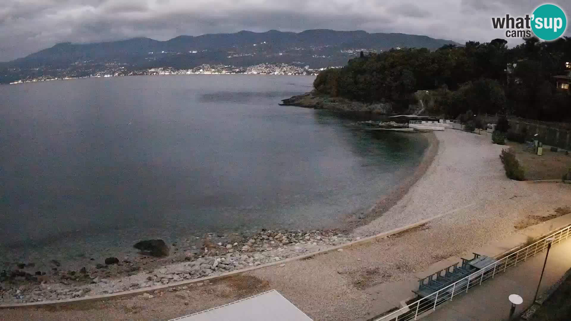 LIVE Webcam Fiume spiaggia piscine Kantrida