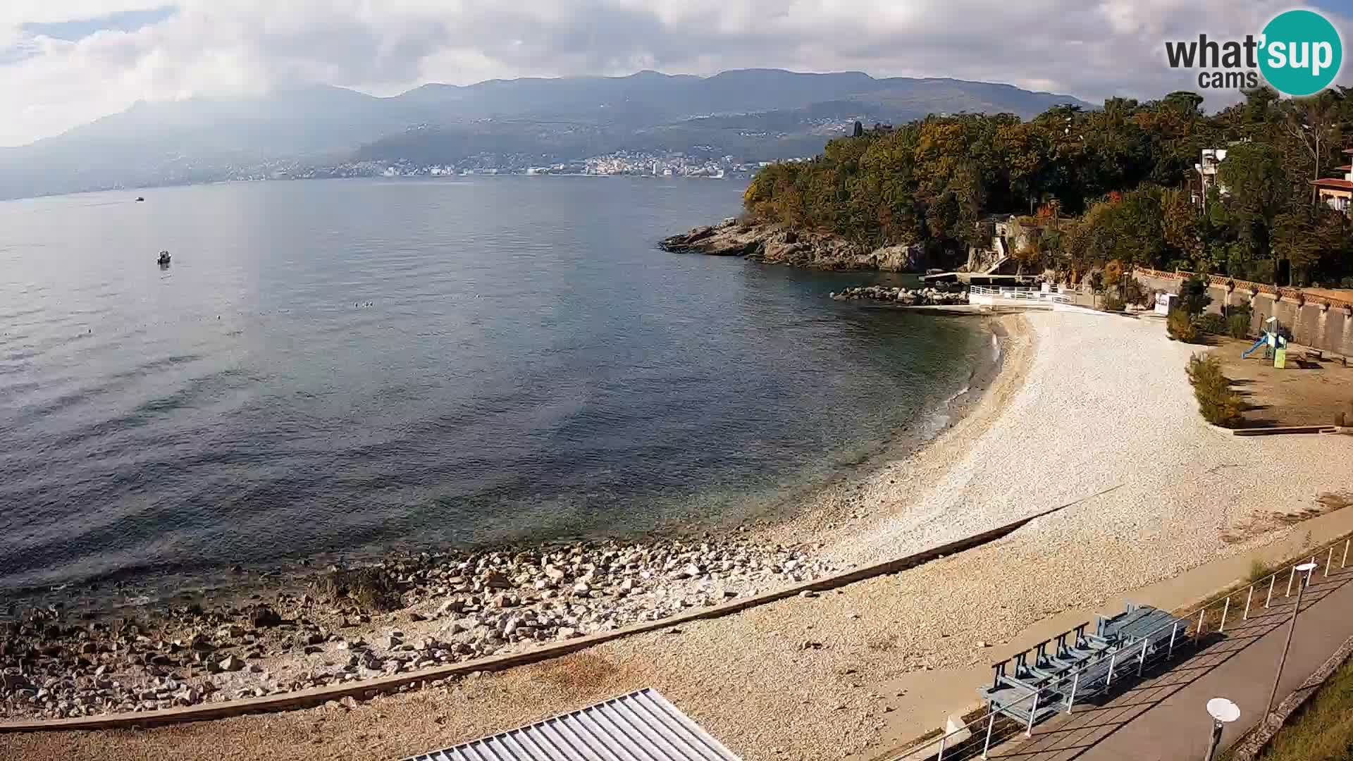 LIVE Webcam Fiume spiaggia piscine Kantrida