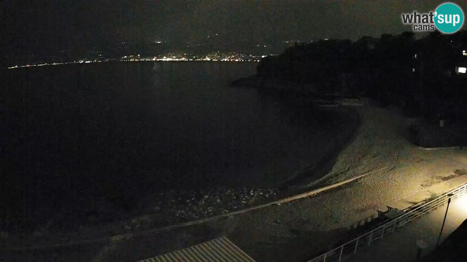 Reka Spletna kamera  plaža pri Bazenih Kantrida