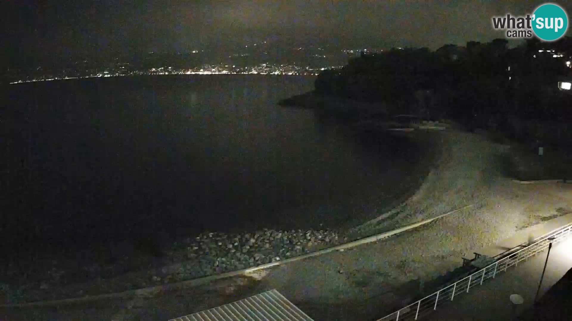 Rijeka web kamera plaža pri Bazenih Kantrida