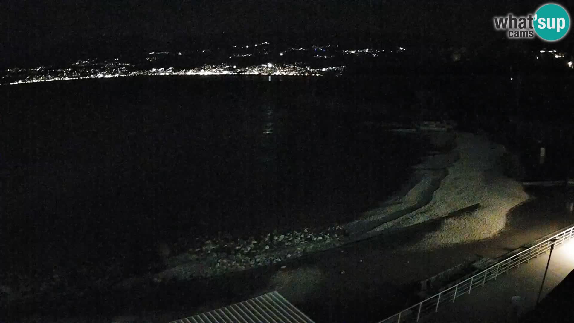 Rijeka web kamera plaža pri Bazenih Kantrida