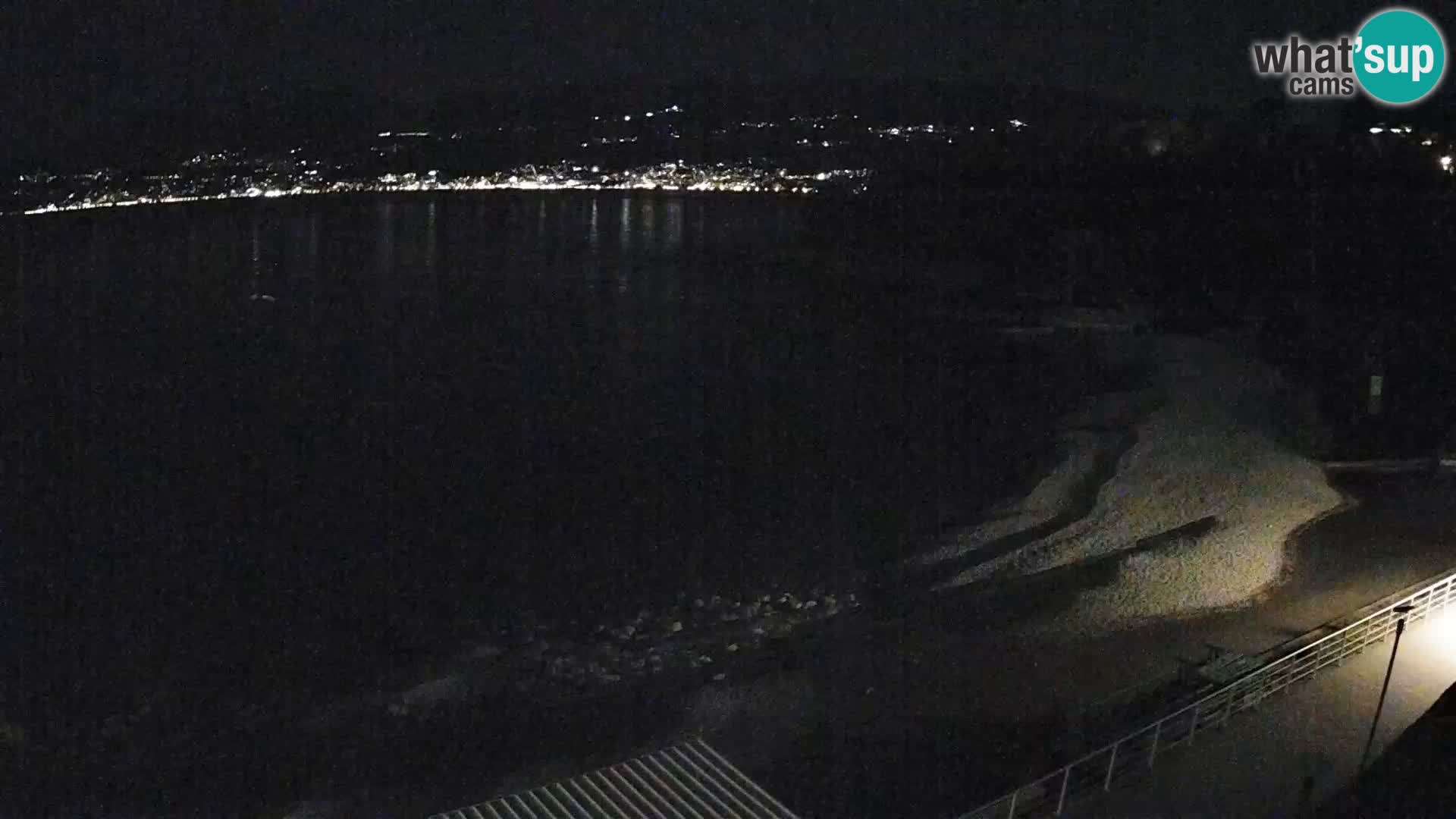 Rijeka web kamera plaža pri Bazenih Kantrida