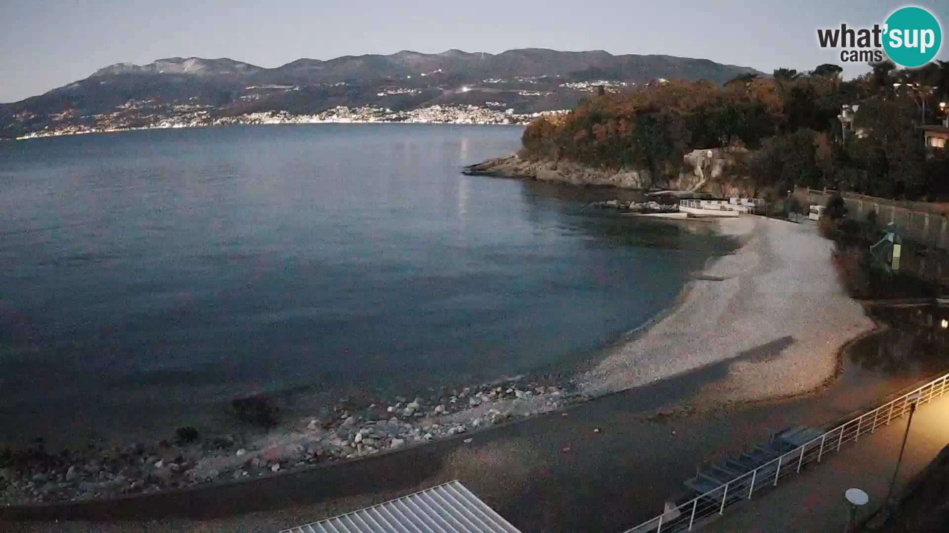 LIVE Webcam Fiume spiaggia piscine Kantrida