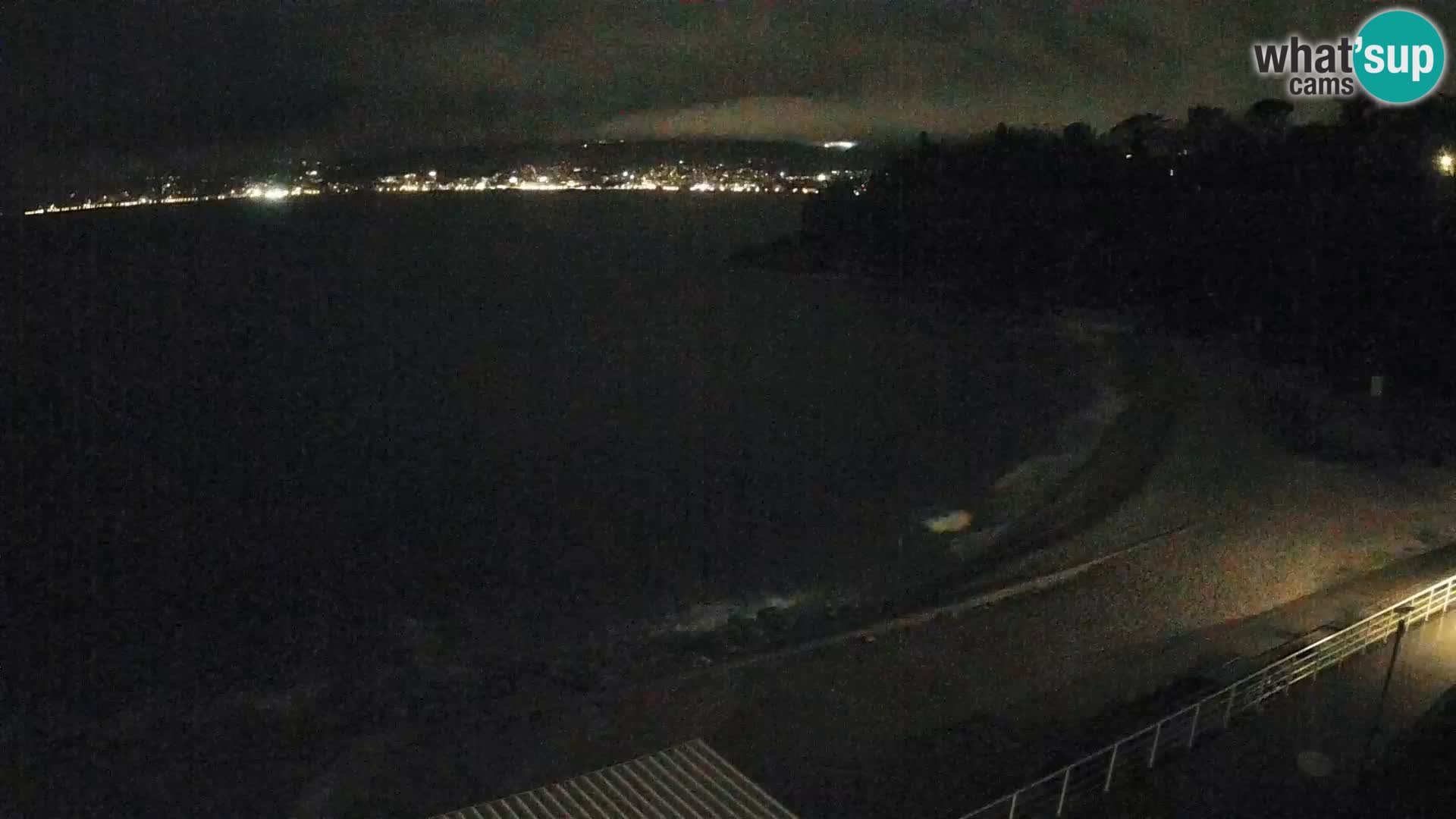 LIVE Webcam Rijeka beach Swimming pools Kantrida