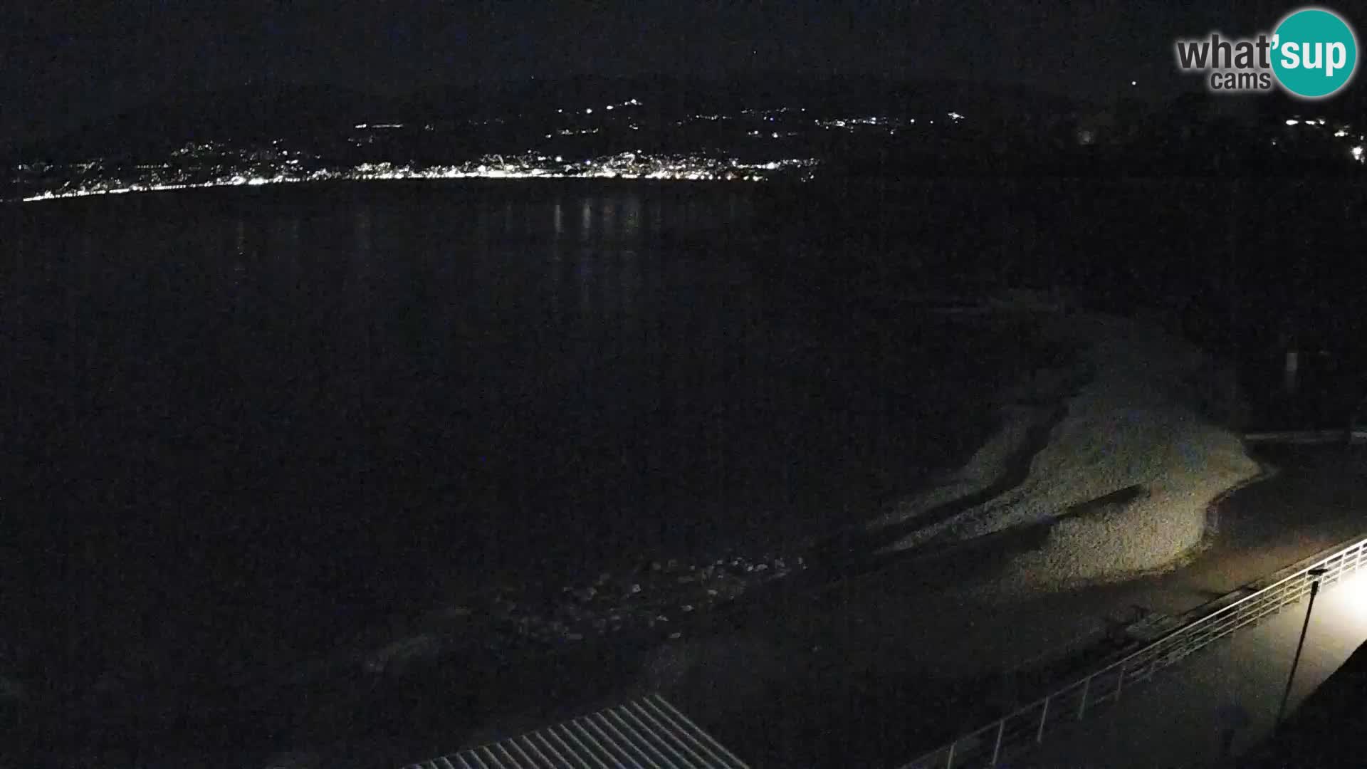 Rijeka web kamera plaža pri Bazenih Kantrida