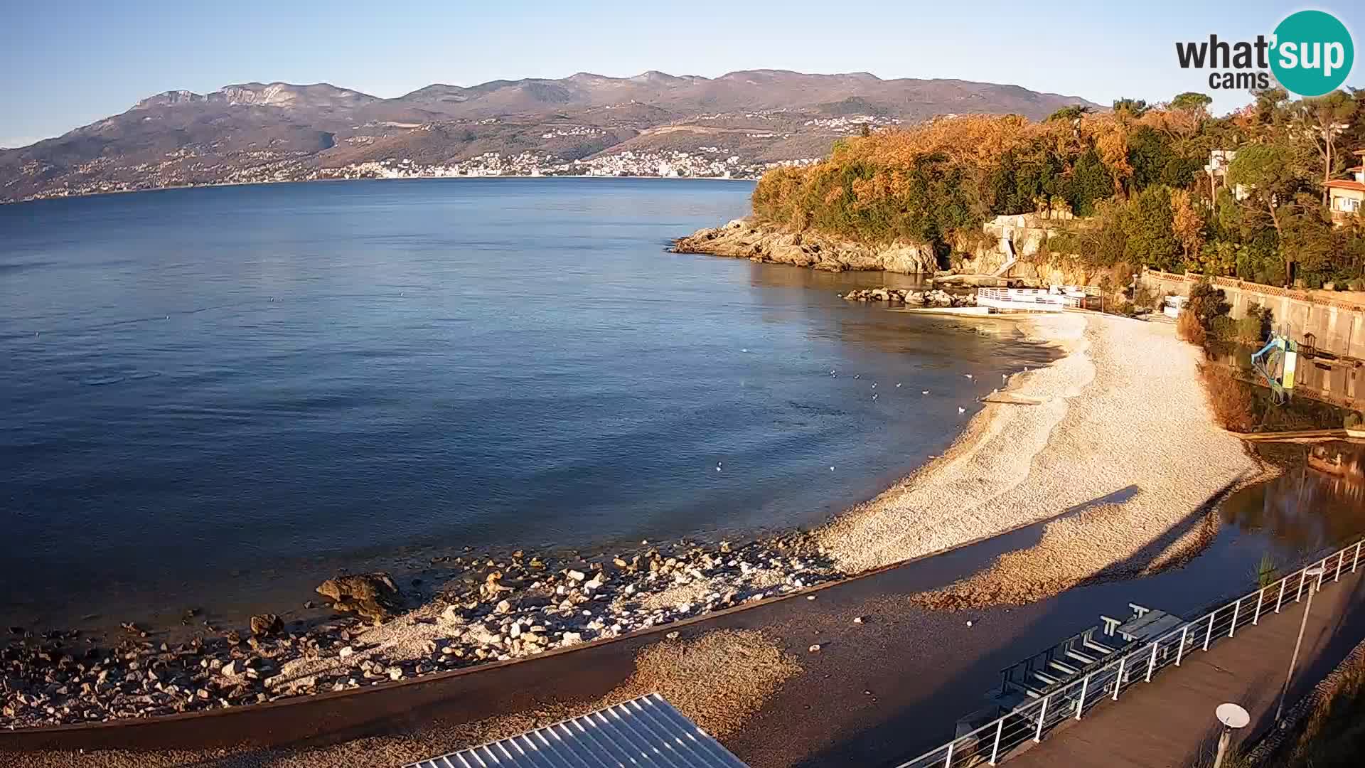 Rijeka Live webcam piscinas de playa Kantrida