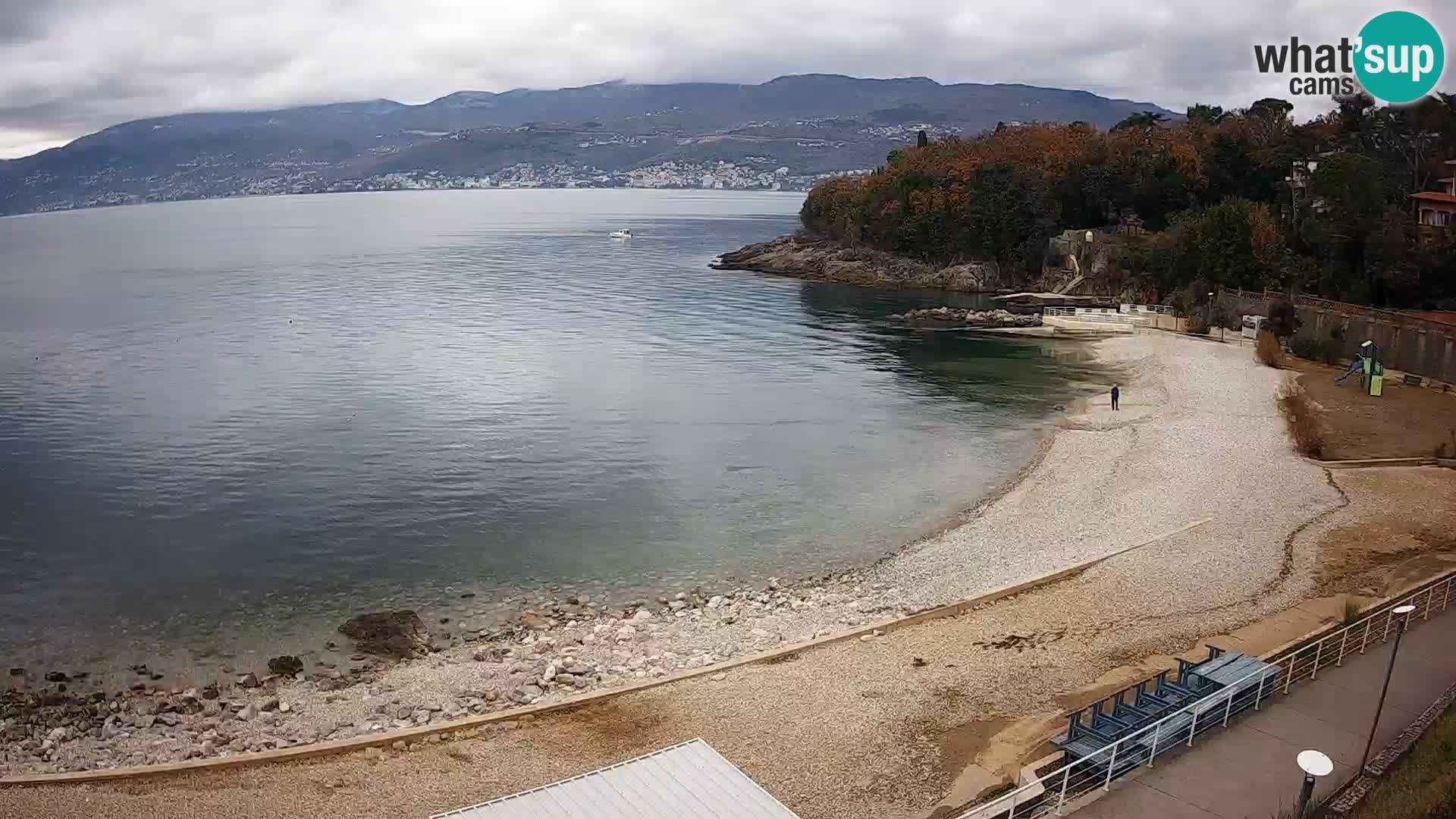 LIVE Webcam Rijeka beach Swimming pools Kantrida