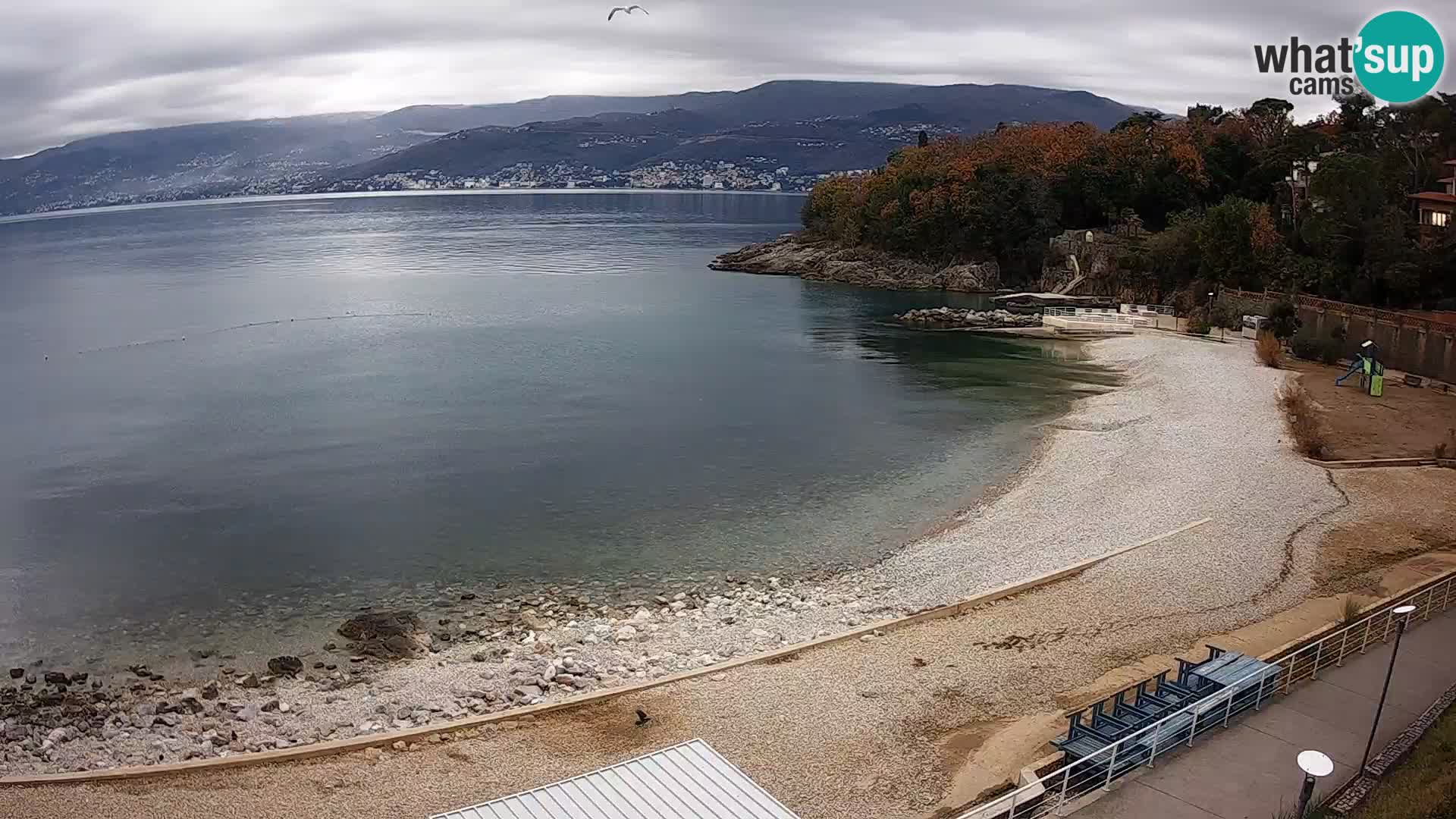 Rijeka Live webcam piscinas de playa Kantrida