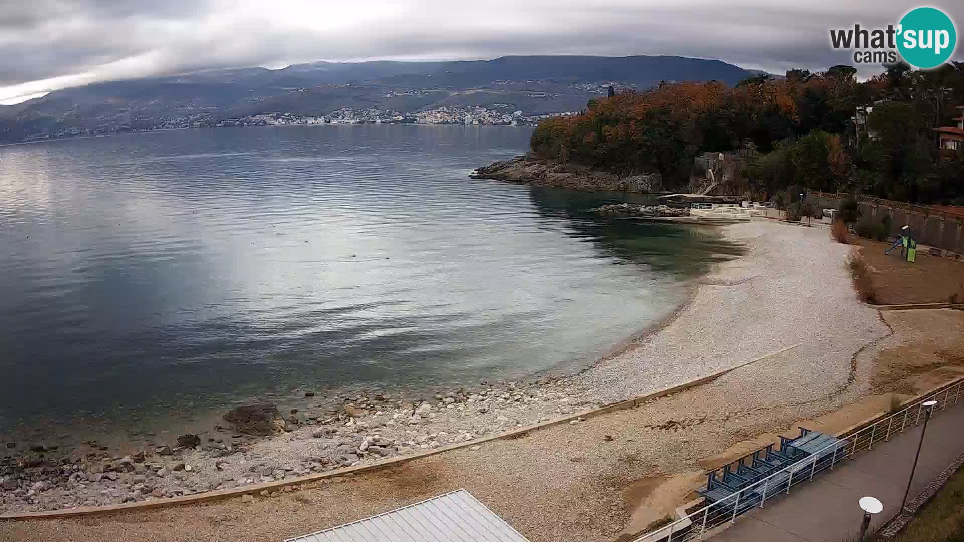 LIVE Webcam Fiume spiaggia piscine Kantrida