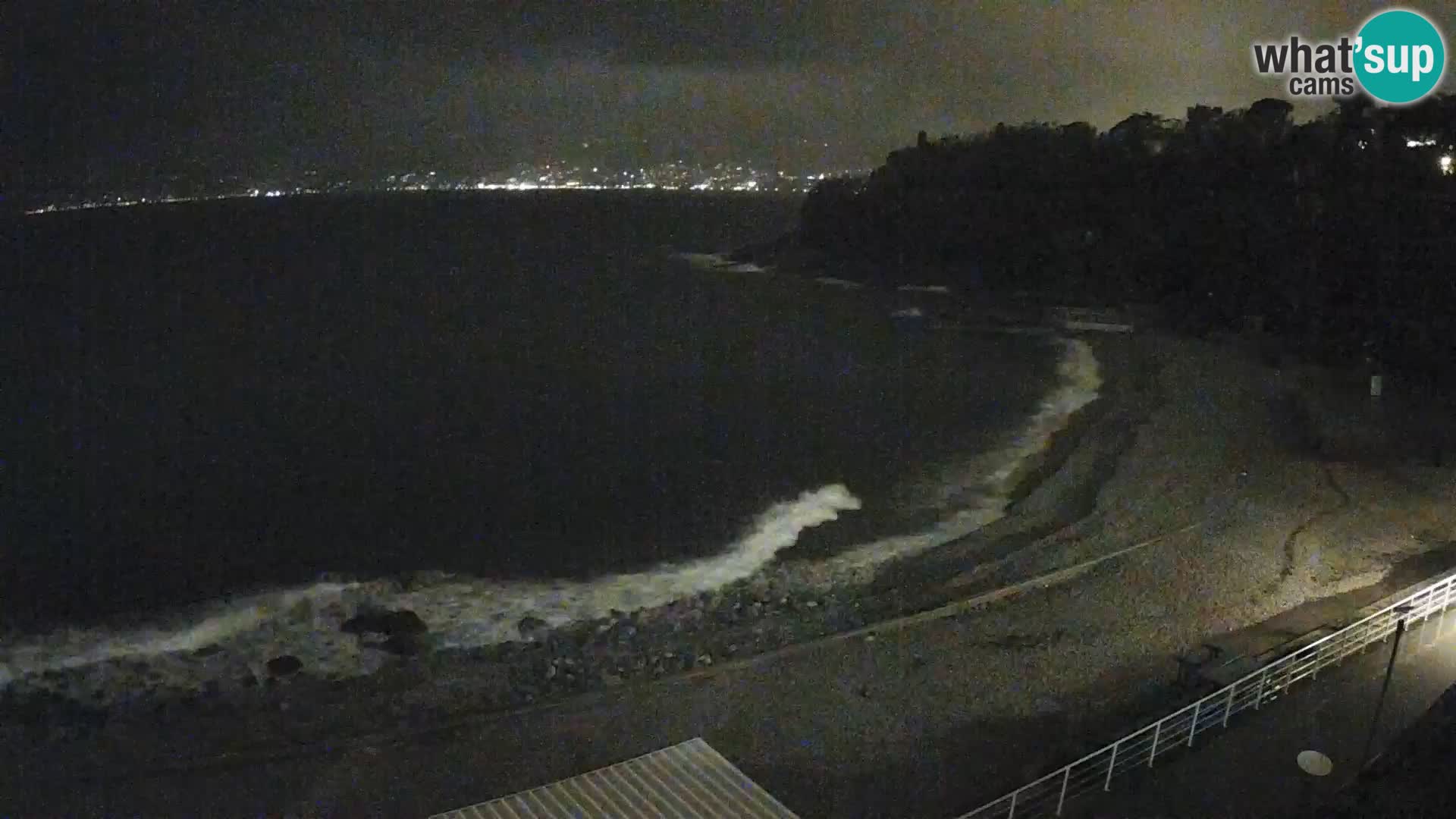 LIVE Webcam Rijeka beach Swimming pools Kantrida