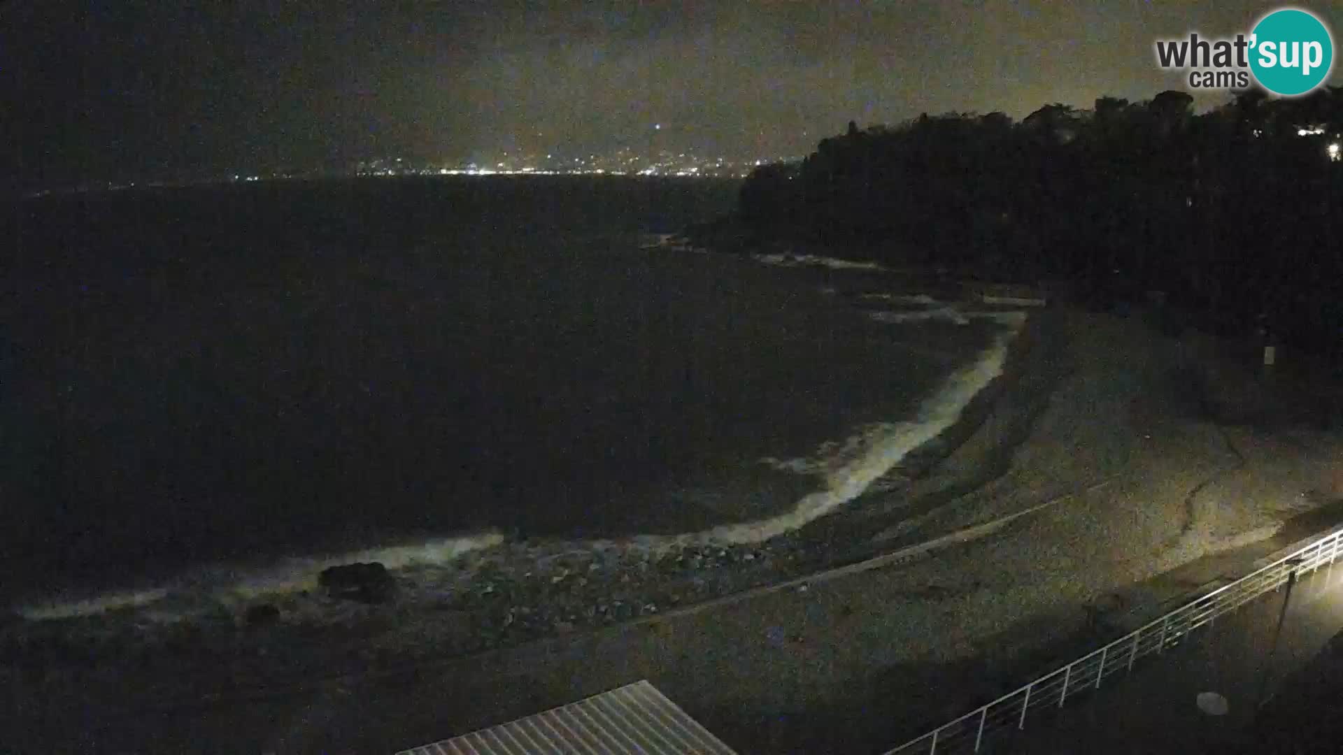 LIVE Webcam Rijeka beach Swimming pools Kantrida