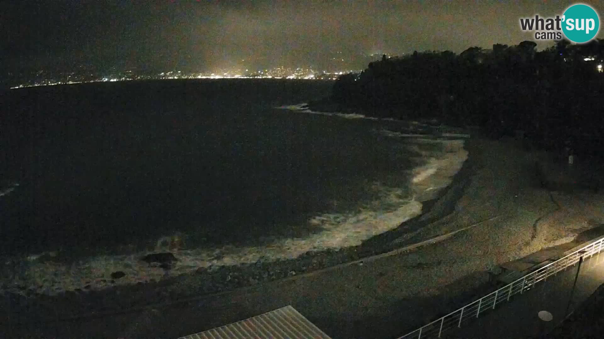 LIVE Webcam Rijeka beach Swimming pools Kantrida