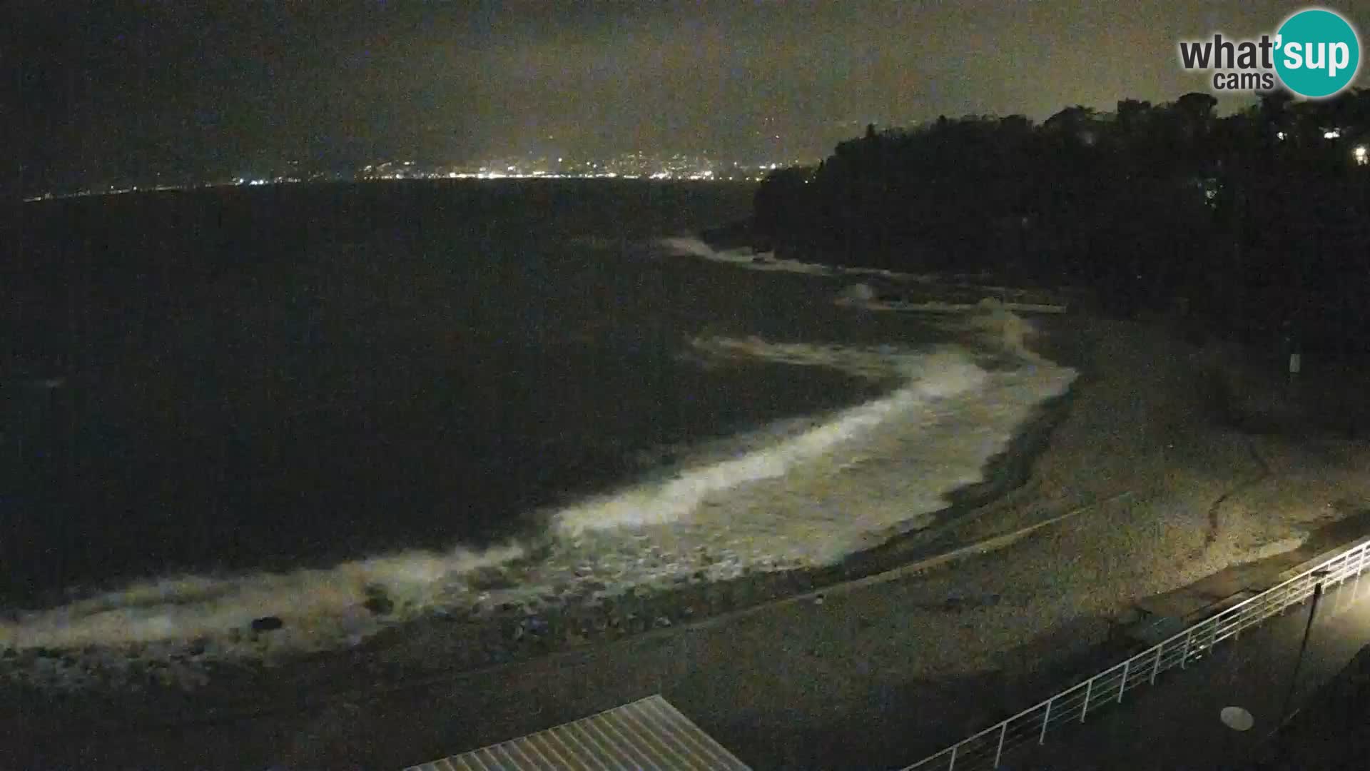 Reka Spletna kamera  plaža pri Bazenih Kantrida