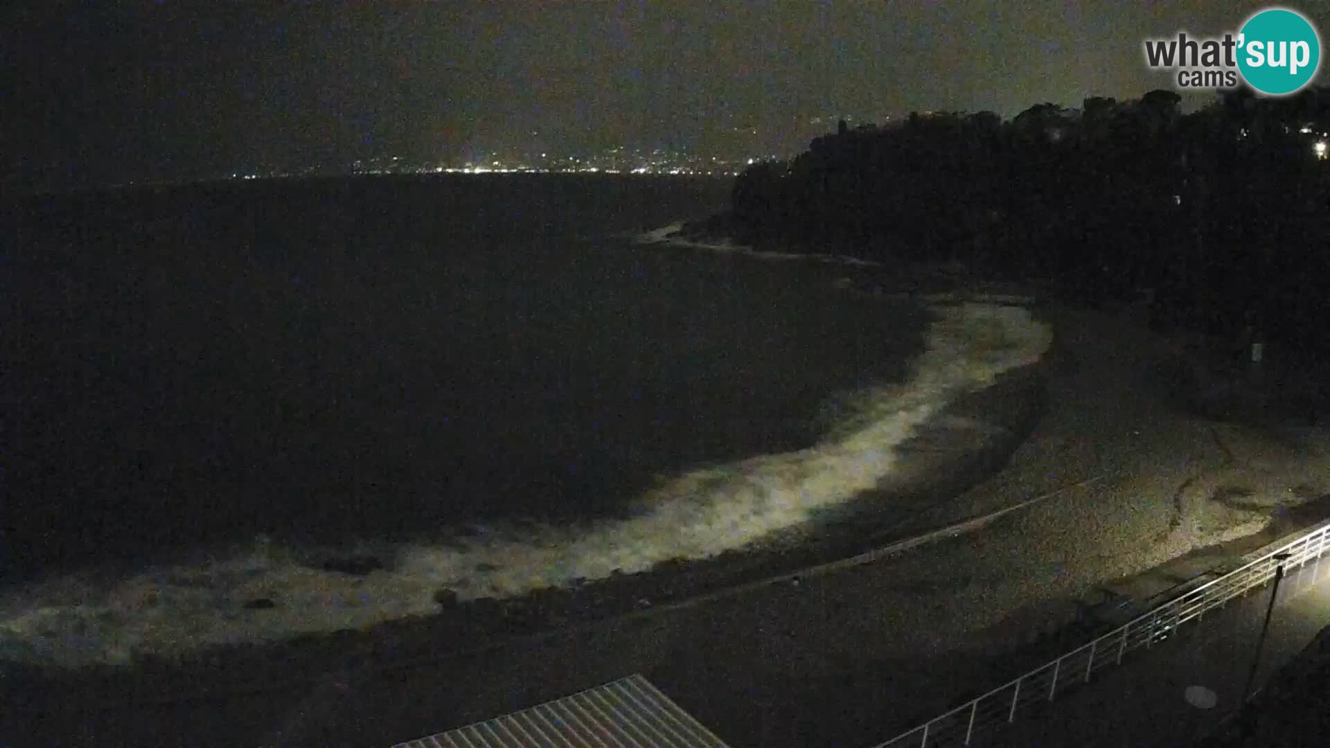 Reka Spletna kamera  plaža pri Bazenih Kantrida