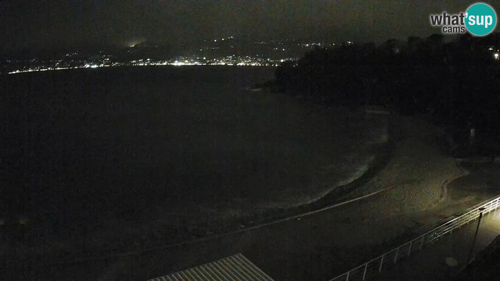 Rijeka web kamera plaža pri Bazenih Kantrida