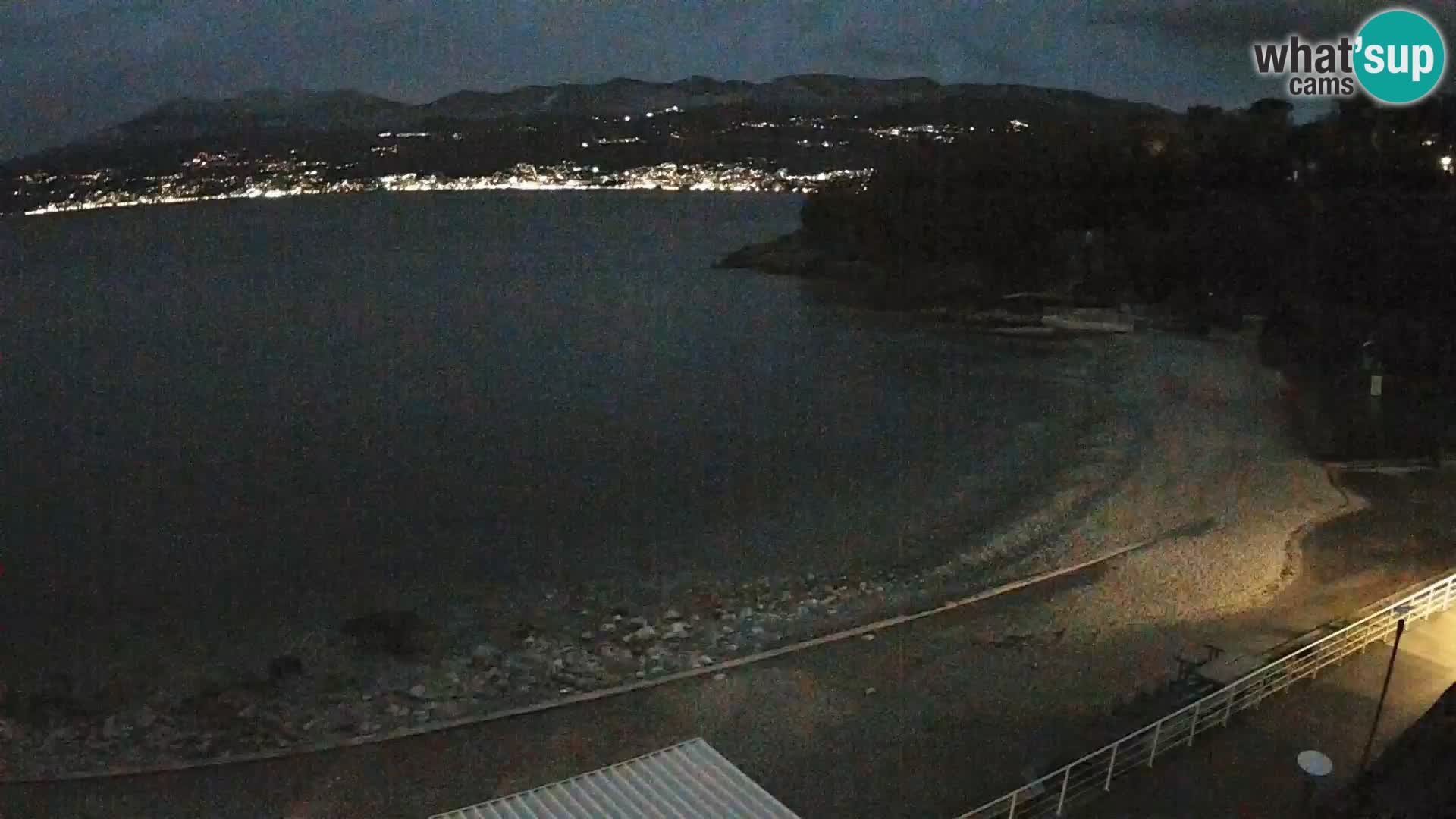 LIVE Webcam Rijeka beach Swimming pools Kantrida