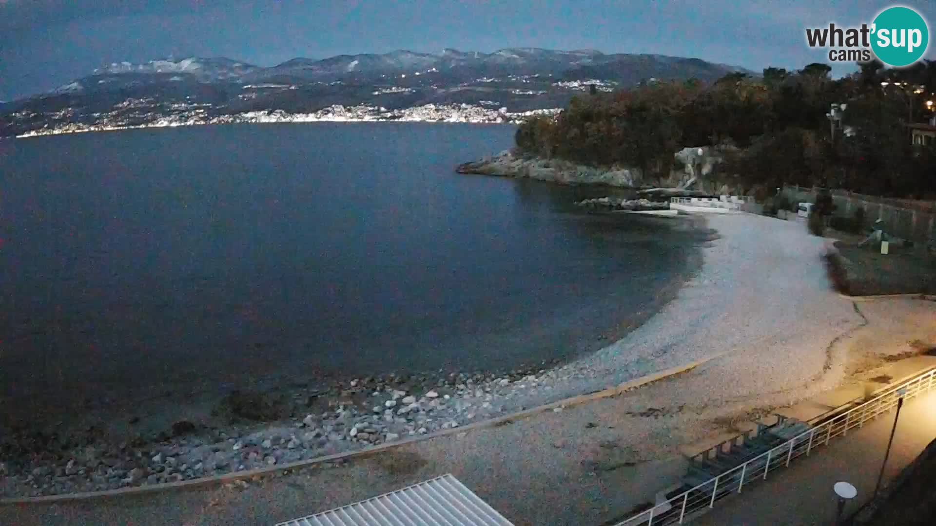 Rijeka Live webcam piscinas de playa Kantrida