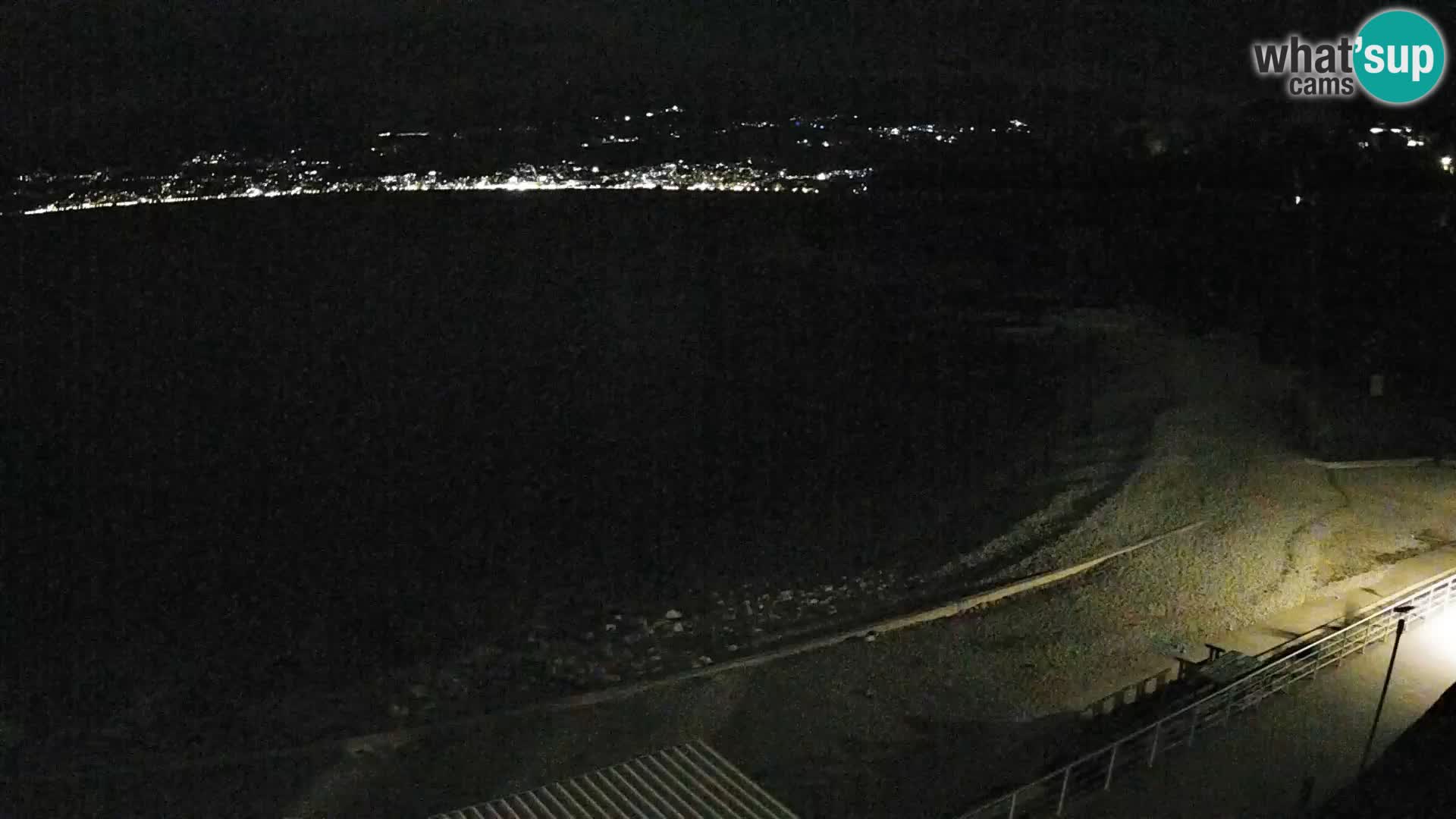 Rijeka web kamera plaža pri Bazenih Kantrida