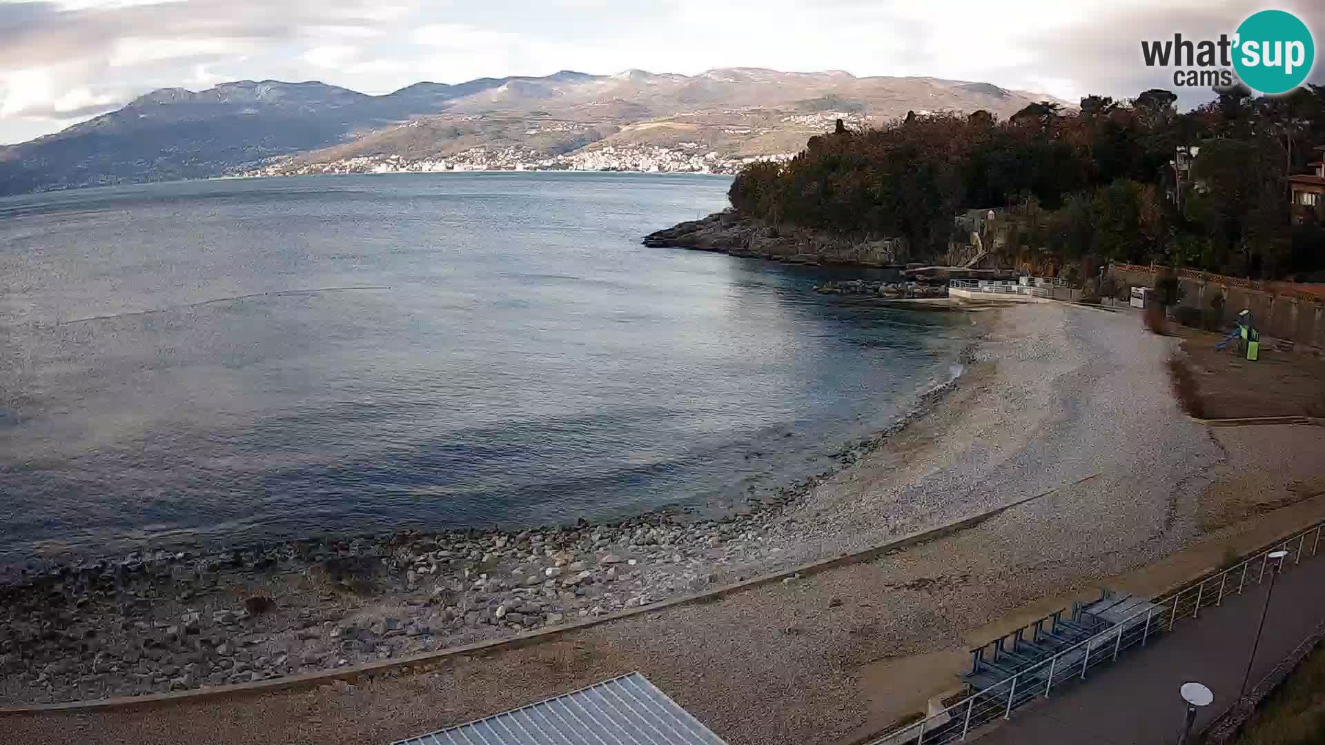 LIVE Webcam Fiume spiaggia piscine Kantrida