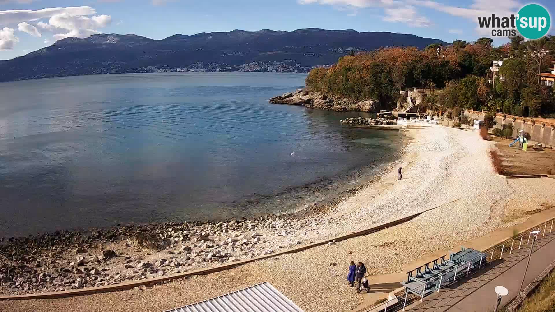 Rijeka Live webcam piscinas de playa Kantrida