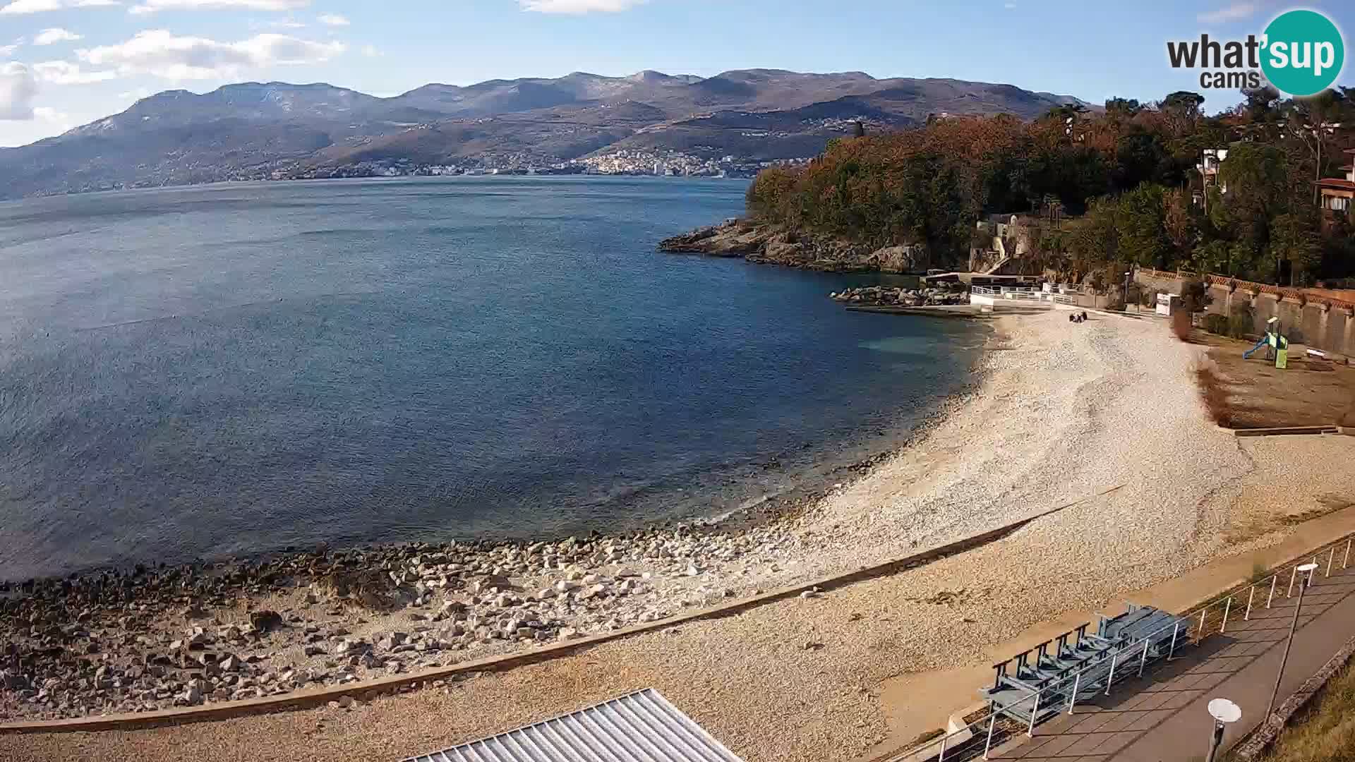 LIVE Webcam Fiume spiaggia piscine Kantrida